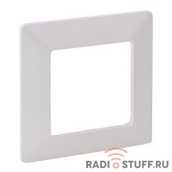 Legrand 754007 Valena LIFE. Рамка Белая. 1-постовая универсальная